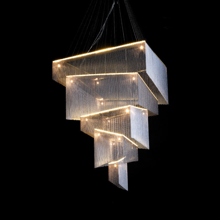 aluminum-chain-tassel-chandelier