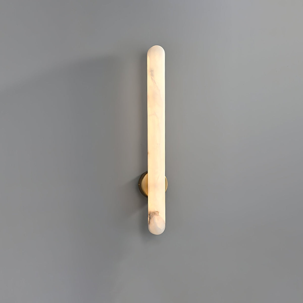 Alunari Alabaster LED Wall Sconce in Gold – Modern Linear Lighting