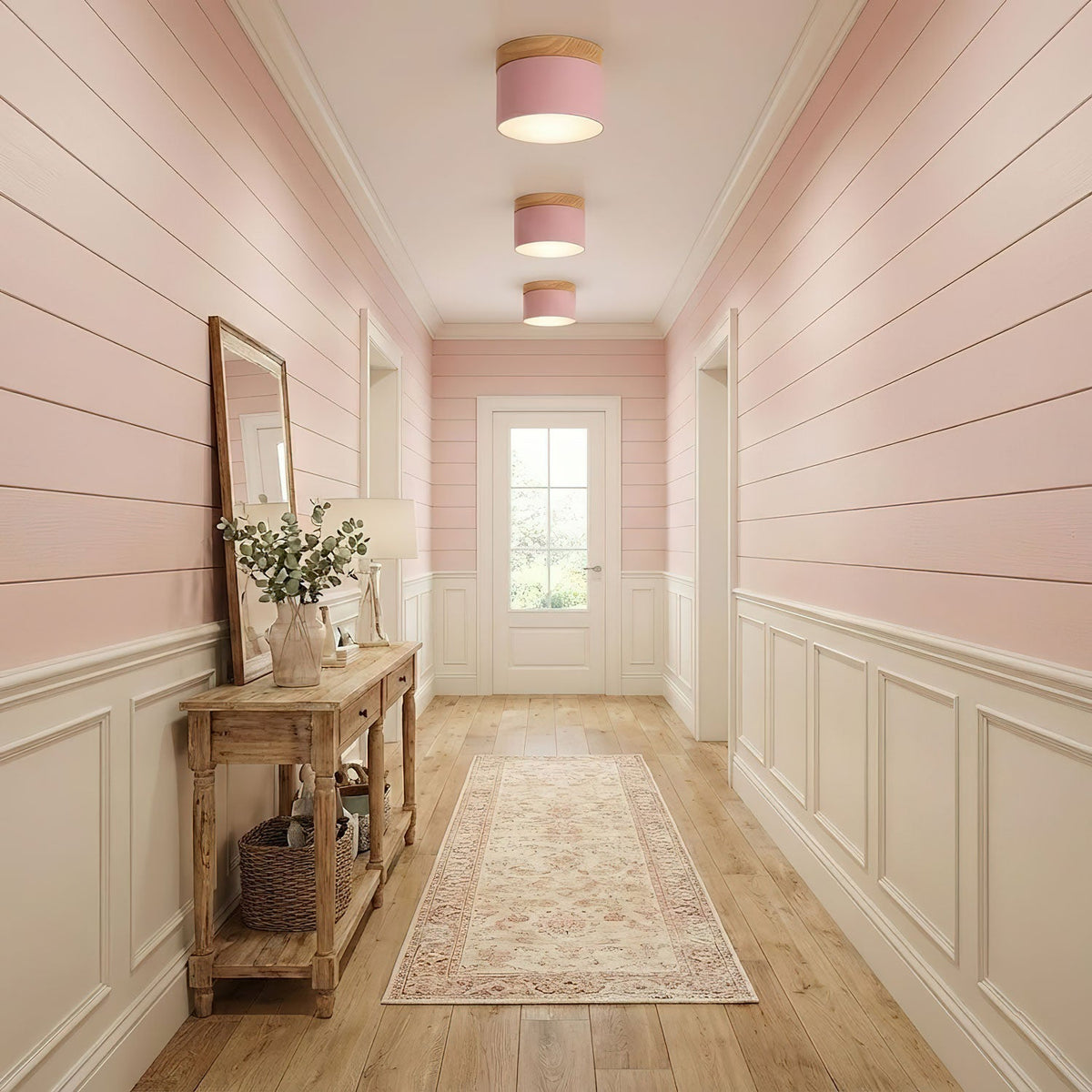 Alva Wooden Surface Downlight – Scandinavian Minimalist Ceiling Lamp