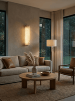Alvia Alabaster Wall Sconce — Natural Stone LED Wall Light