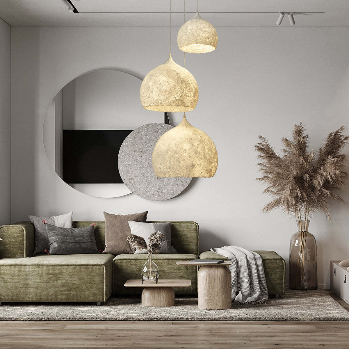 Amara Silk Pendant Lamp