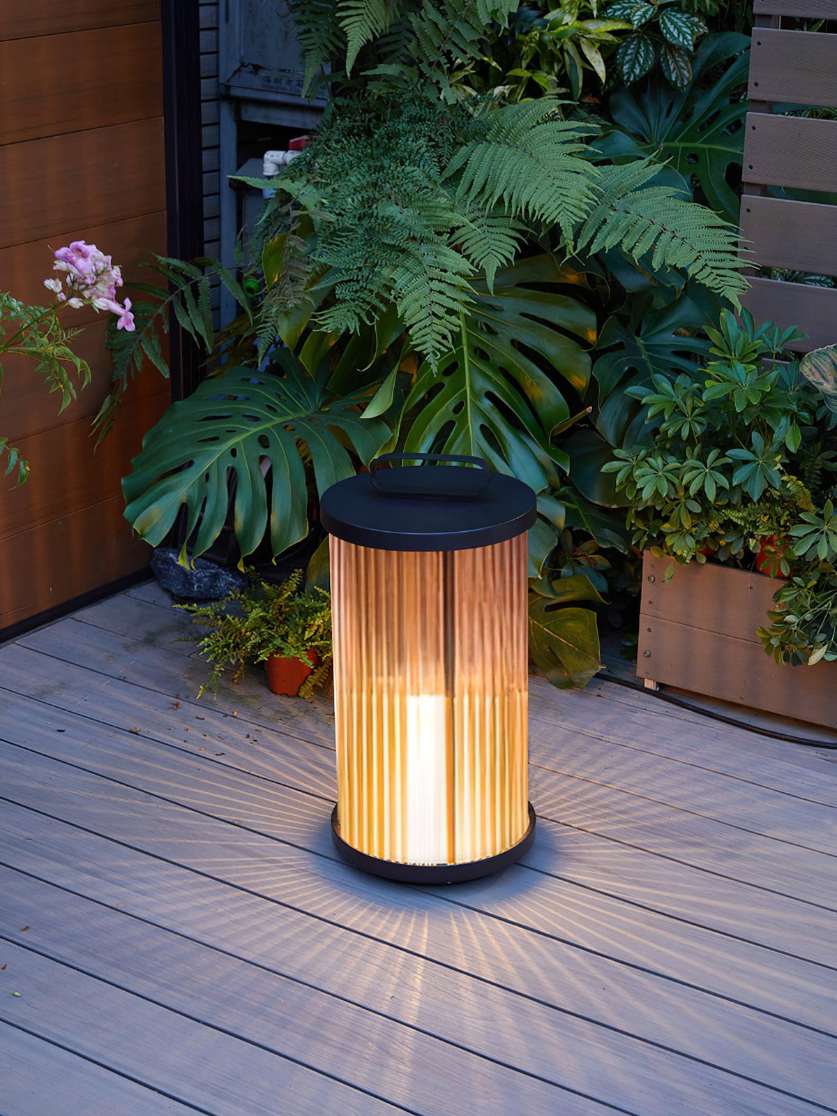 Ambient Line Lantern Garden Light – Stainless Steel Outdoor Post Lamp