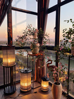 Ambient Line Lantern Garden Light – Stainless Steel Outdoor Post Lamp