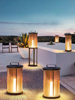 Ambient Line Lantern Garden Light – Stainless Steel Outdoor Post Lamp