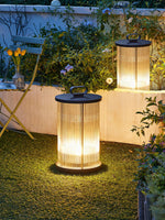 Ambient Line Lantern Garden Light – Stainless Steel Outdoor Post Lamp