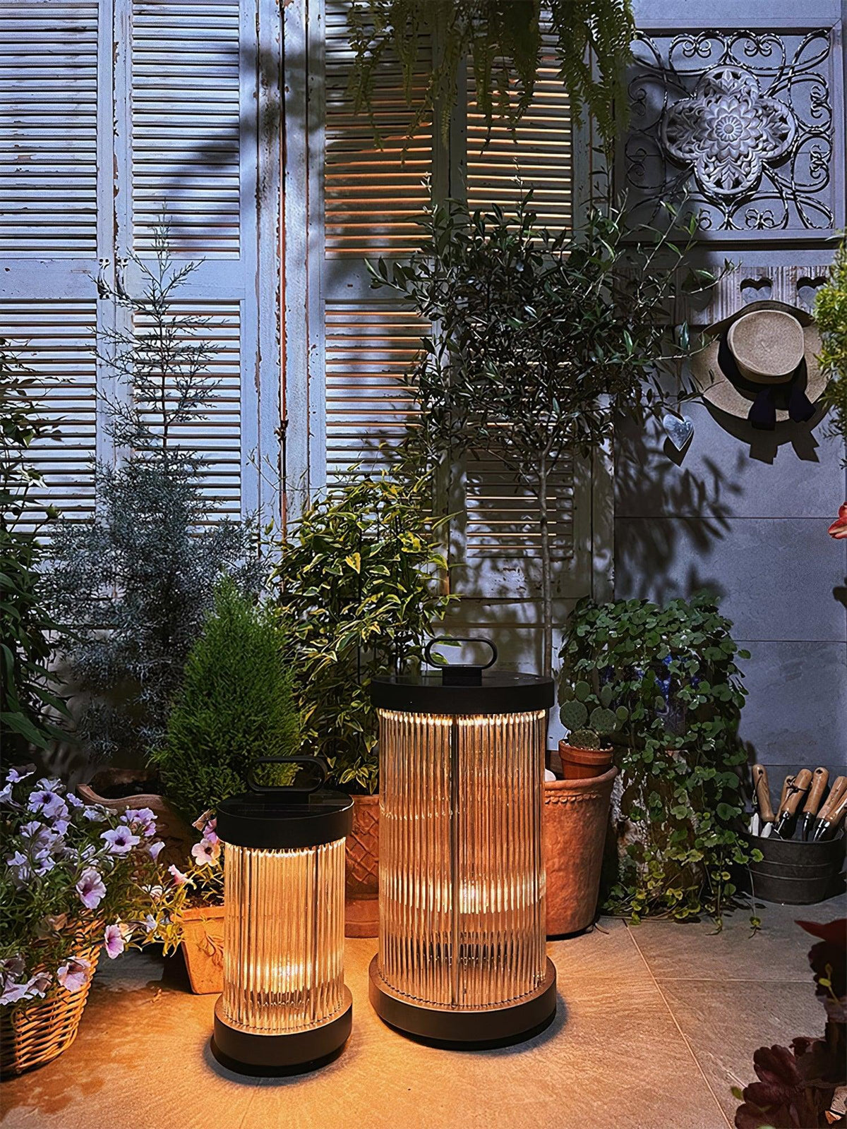 Ambient Line Lantern Garden Light – Stainless Steel Outdoor Post Lamp