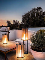Ambient Line Lantern Garden Light – Stainless Steel Outdoor Post Lamp