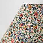 Amelia Blossom Table Lamp – Vintage Floral Wooden Bedside Light