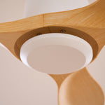 Amelia Ceiling Fan — Sculpted ABS Blades, DC Motor, 42-52 Inch