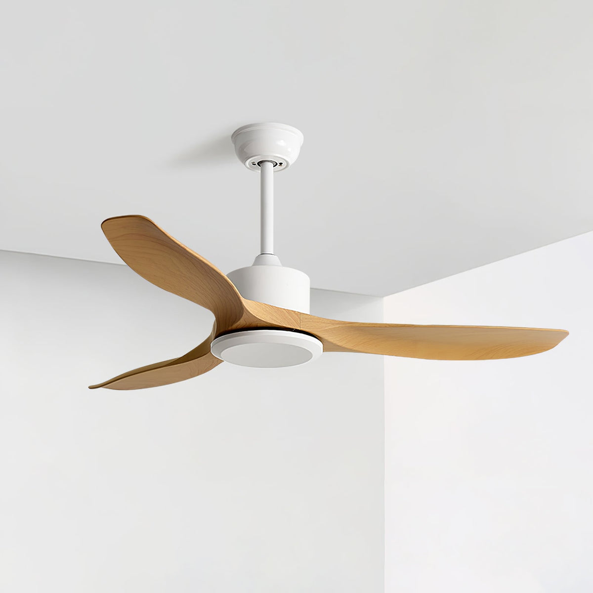 Amelia Ceiling Fan — Sculpted ABS Blades, DC Motor, 42-52 Inch