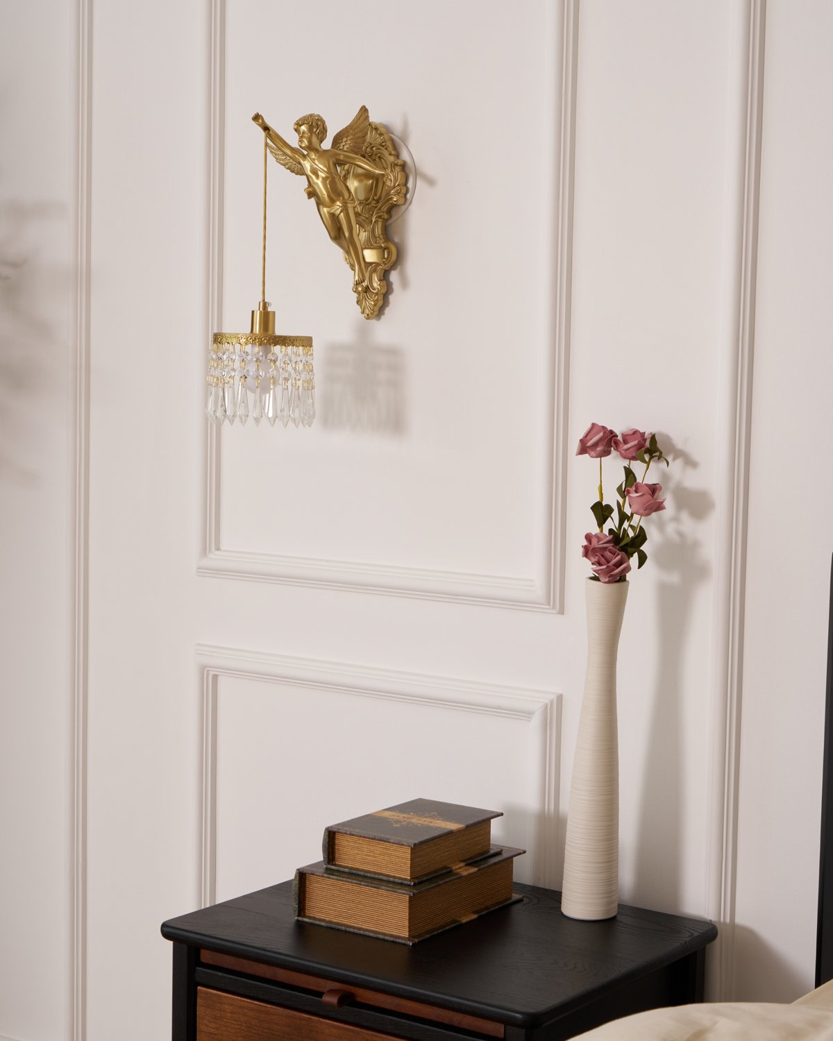 Angel Crystal Wall Light