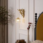 Angel Crystal Wall Light
