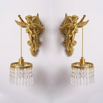 Angel Crystal Wall Light