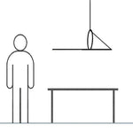 Angled Linear Pendant Light