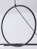 Angled Linear Pendant Light
