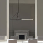 Angled Linear Pendant Light