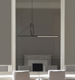 Angled Linear Pendant Light
