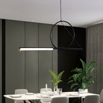 Angled Linear Pendant Light