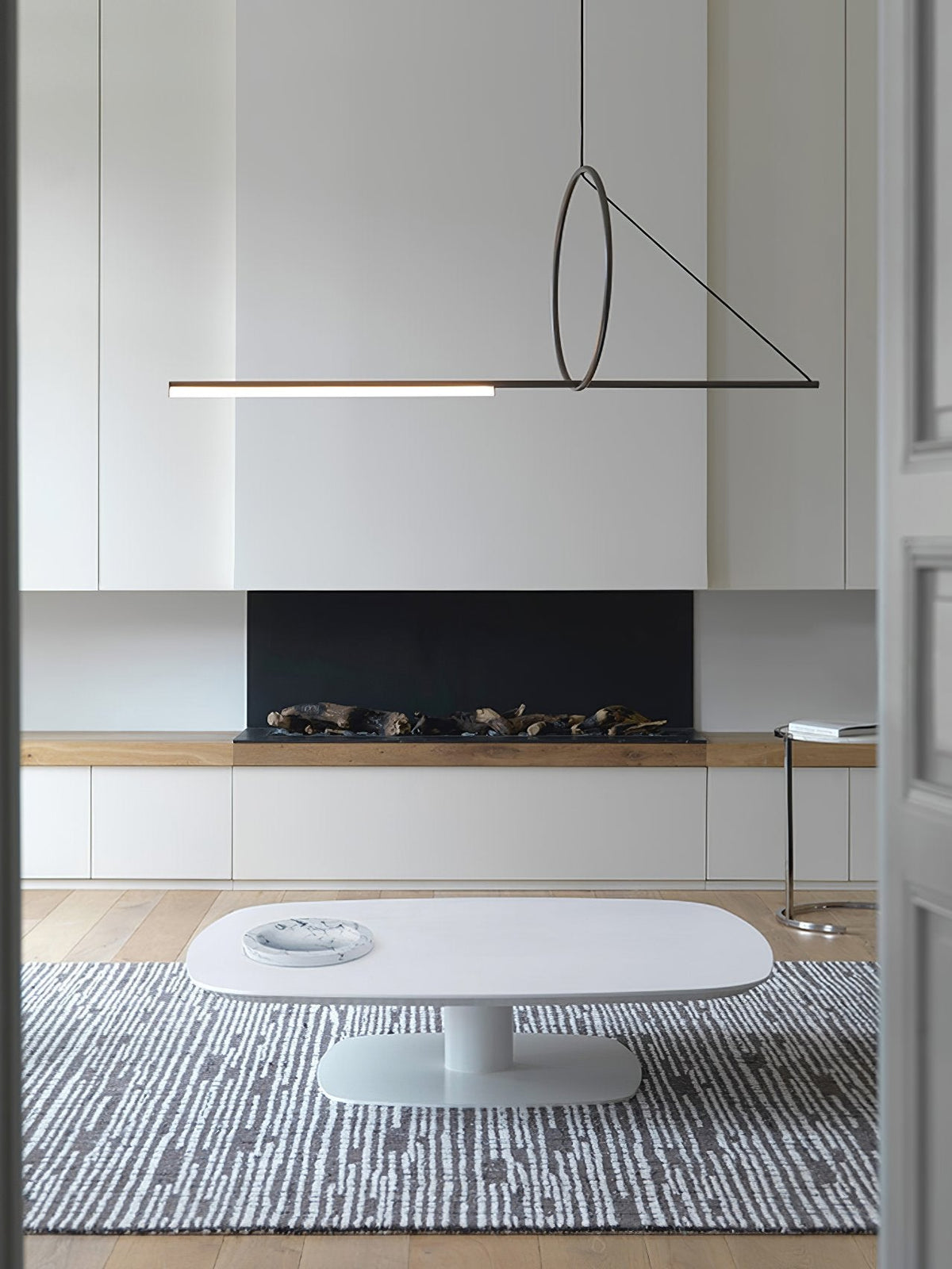 Angled Linear Pendant Light