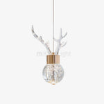 Antler Bubble Pendant Light