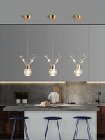 Antler Bubble Pendant Light