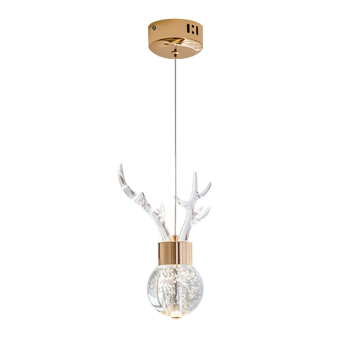 Antler Bubble Pendant Light