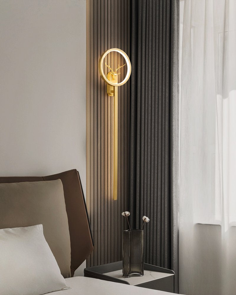Antler Halo Wall Lamp