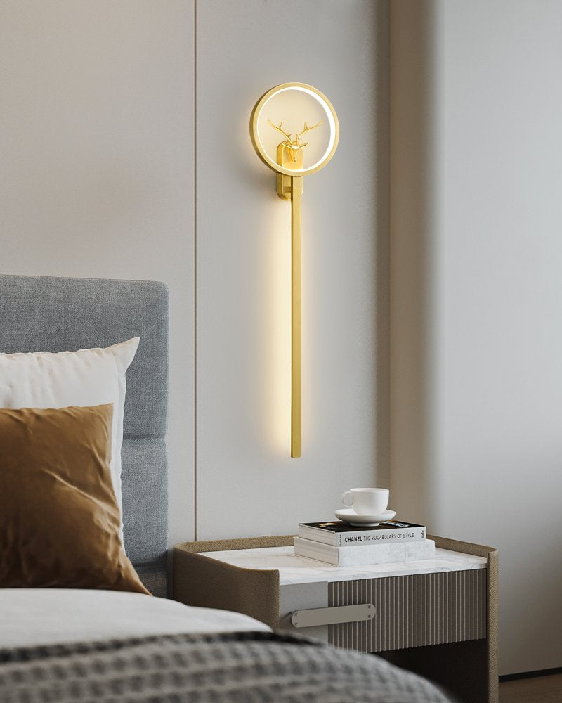 Antler Halo Wall Lamp