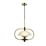 Aperture Pendant Light – Modern Glass & Metal Hanging Lamp for Living Room, Bedroom, Kitchen