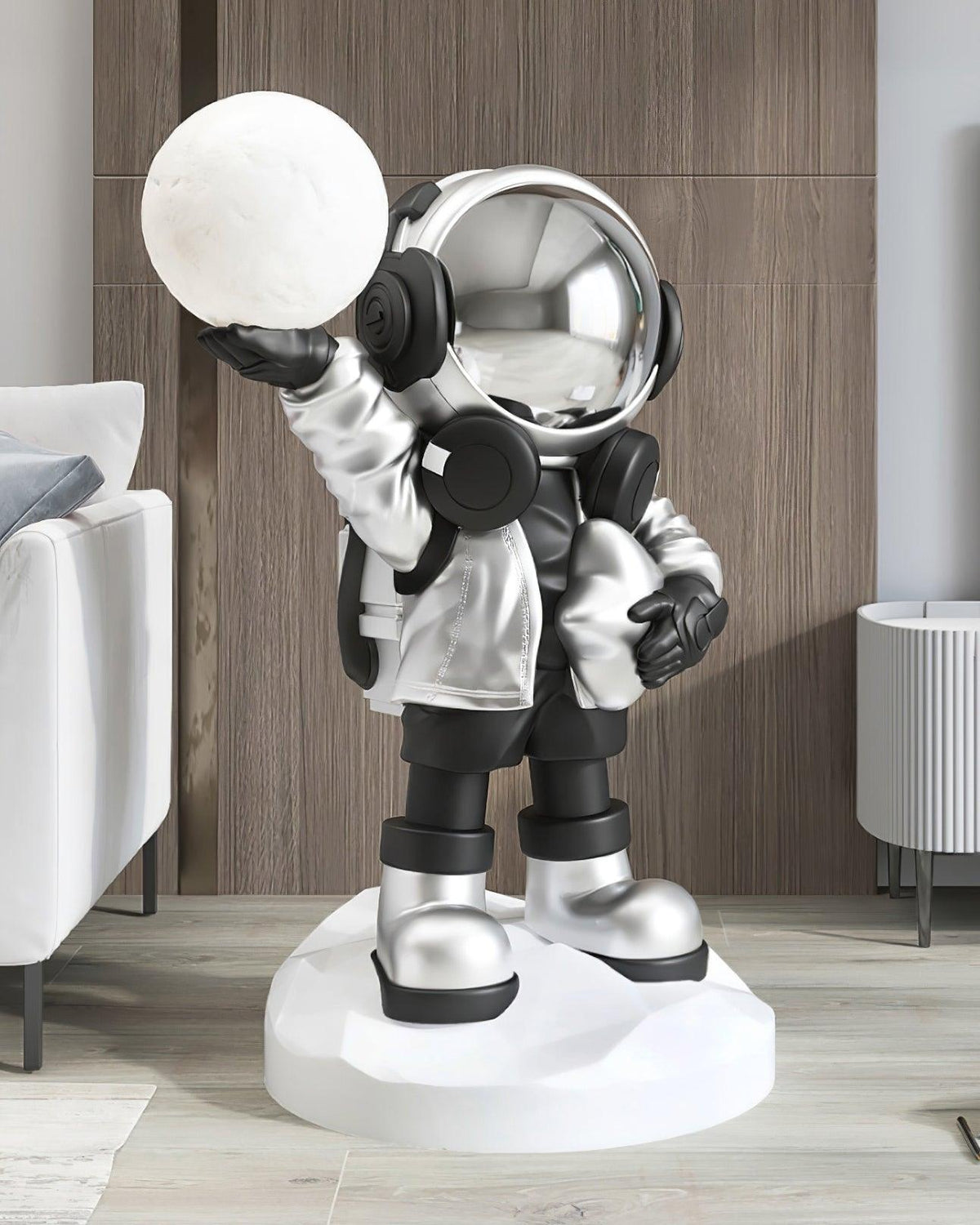 Apollo Astronaut Built In Battery Floor Lamp