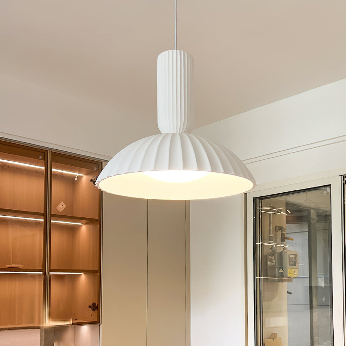 Apollo Fluted Pendant Lamp
