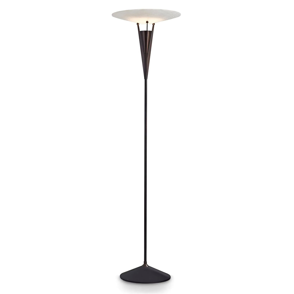 Aragon Alabaster Floor Lamp – Modern Sculptural Torchiere for Living Spaces