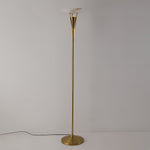 Aragon Alabaster Floor Lamp – Modern Sculptural Torchiere for Living Spaces