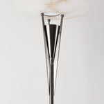 Aragon Alabaster Floor Lamp – Modern Sculptural Torchiere for Living Spaces