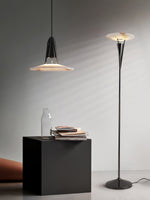 Aragon Alabaster Floor Lamp – Modern Sculptural Torchiere for Living Spaces