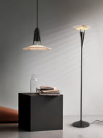 Aragon Alabaster Pendant Light – Sculptural Metal & Natural Stone
