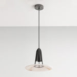 Aragon Alabaster Pendant Light – Sculptural Metal & Natural Stone