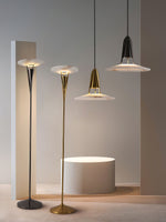 Aragon Alabaster Pendant Light – Sculptural Metal & Natural Stone