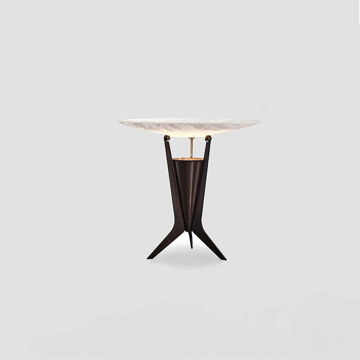 Aragon Alabaster Table Lamp – Sculptural LED Accent Light for Modern Interiors