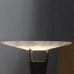 Aragon Alabaster Table Lamp – Sculptural LED Accent Light for Modern Interiors