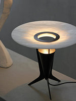 Aragon Alabaster Table Lamp – Sculptural LED Accent Light for Modern Interiors