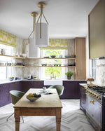 Arborescence Brass Linen Chandelier – Modern Minimalist Pendant for Dining and Foyer