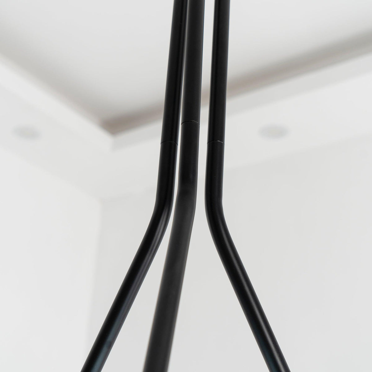 Arborescence Brass Linen Chandelier – Modern Minimalist Pendant for Dining and Foyer