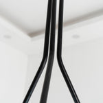 Arborescence Brass Linen Chandelier – Modern Minimalist Pendant for Dining and Foyer