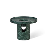 Arc Pillar Marble Candle Holder – Sculptural Tabletop Accent