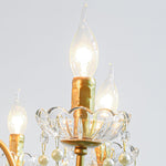 Arcadia Gold Crystal Chandelier – Modern Designer Ceiling Light for Elegant Interiors