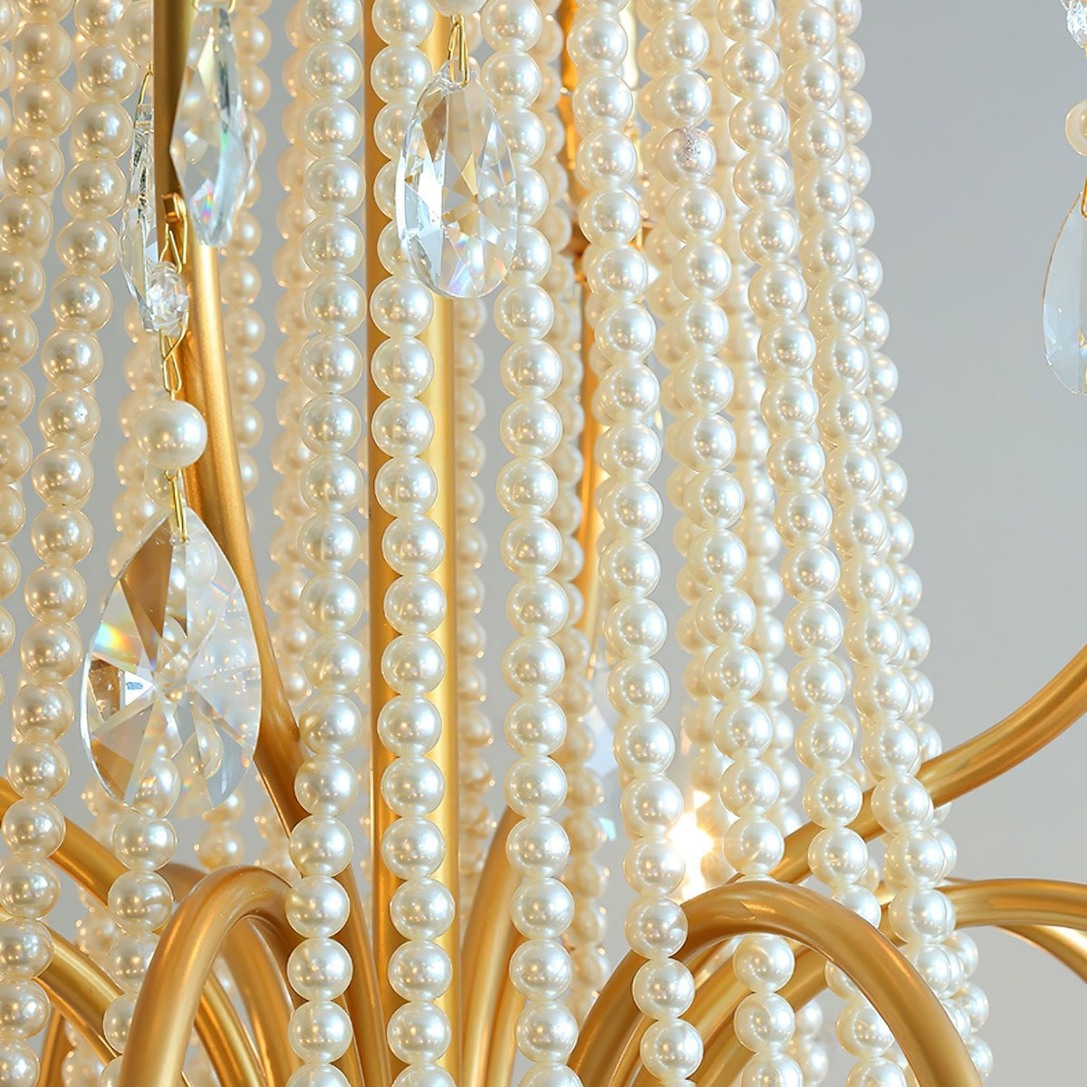 Arcadia Gold Crystal Chandelier – Modern Designer Ceiling Light for Elegant Interiors