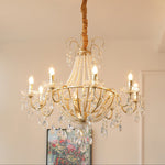 Arcadia Gold Crystal Chandelier – Modern Designer Ceiling Light for Elegant Interiors