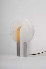 Arch Marble Table Lamp – Sculptural Natural Stone Accent Light