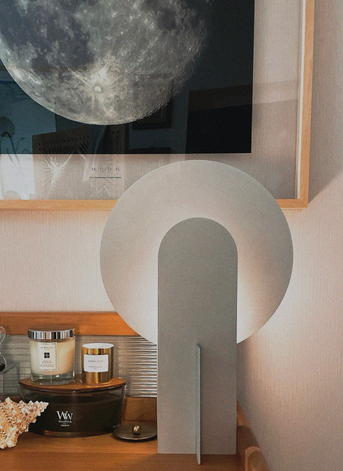 Arch Marble Table Lamp – Sculptural Natural Stone Accent Light